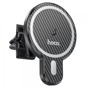Автодержатель с беспроводной зарядкой Hoco Ca85 15W