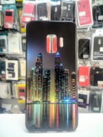 Чехол Glass Case для Samsung Galaxy S9, Город