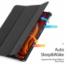 Чехол Domo Series Smart Cover Lenovo Tab K11 Plus 11.45" (черный)