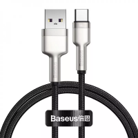 Кабель Baseus Cafule Metal Data Type-C 66W 480Мбит/с  0.25m