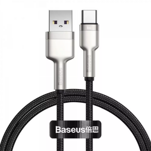 Кабель Baseus Cafule Metal Data Type-C 66W 480Мбит/с  0.25m