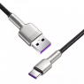 Кабель Baseus Cafule Metal Data Type-C 66W 480Мбит/с  0.25m