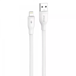 Кабель Proove Flat Out USB to Lightning 1М (белый)