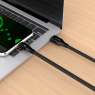 Кабель Proove Flat Out USB to Type-C 1М (чёрный)
