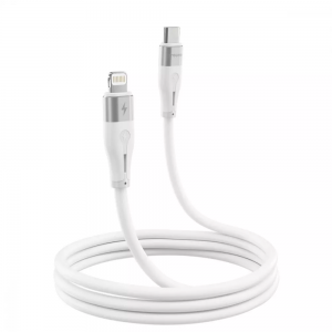 Кабель Proove Soft Silicone Type-C to Lightning 27W 1М (белый)