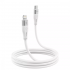 Кабель Proove Soft Silicone Type-C to Lightning 27W 1М (белый)