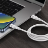 Кабель Proove Soft Silicone Type-C to Lightning 27W 1М (белый)