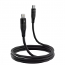 Кабель Proove Soft Silicone Type-C to Lightning 27W 1М (чёрный)