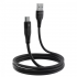 Кабель Proove Soft Silicone USB to Type-C 1М (чёрный)