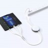 Кабель Proove Triple Sync 3 in 1 Type-C + Micro USB + Lightning (1.2m)
