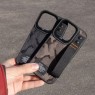 Чехол Kajsa Outdoor Collection iPhone 15 Pro Max (чёрный)