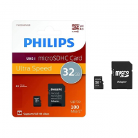 Карта памяти Philips Carte memoire 32GB UHS-I microSDHC 32Gb Class 10 100MB/s