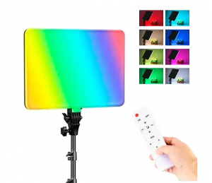 Прожектор панель RGB LED PM-26  22x15 CM