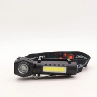 LED Налобный фонарь + ручной 2в1 (500 lumens)