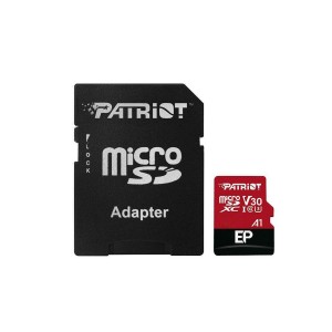 Карта памяти Patriot EP microSDXC 256GB Class 10 UHS-I U3 + SD adapter