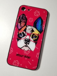 Чехол Glass Case для iPhone 7/8, Dog