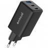 Cетевое зарядное устройство Proove Pocket GaN 65W (2 Type-C + USB) (Черный)