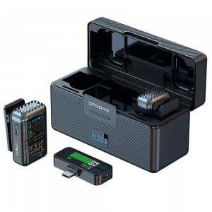 Беспроводной петличный микрофон Proove Ripple (Type-C/Lightning)