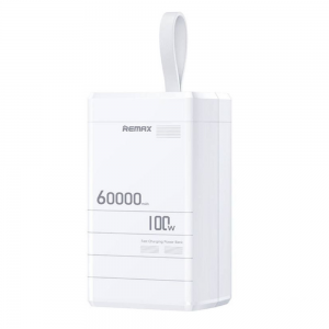 Портативная Батарея remax rpp-650 Dinba Series 60000mAh (PD 100W+QC 22.5W) с led лампой