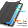 Чехол Domo Series Smart Cover Samsung Galaxy Tab S10 FE Plus (X620/X626B) (Черный)