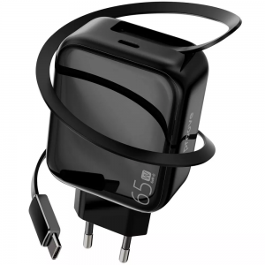 Сетевое зарядное устройство Proove Fixtape GaN Type-C 65W (чёрный)