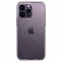 Силиконовый прозрачный чехол с блестками iPhone 14 Pro Max