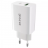 Cетевое зарядное устройство Proove Rapid 20W (Type-C + USB) (белый)
