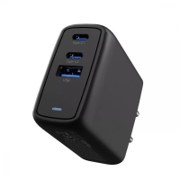 Сетевое Зарядное Устройство Proove Shot GaN 67W (2Type-C + USB) (черный)