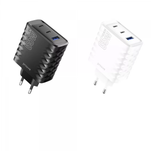 Сетевое Зарядное Устройство Proove Speed Surge Gan 65W (USB + 2 Type-C)