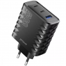 Сетевое Зарядное Устройство Proove Speed Surge Gan 65W (USB + 2 Type-C)