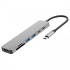Type-C-Хаб Proove Iron Link 7 in 1 (2*Type-C + 2*USB3.0 + HDMI + SD/TF)