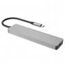 Type-C-Хаб Proove Iron Link 7 in 1 (2*Type-C + 2*USB3.0 + HDMI + SD/TF)
