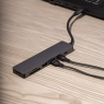 Type-C-Хаб Proove Iron Link 7 in 1 (2*Type-C + 2*USB3.0 + HDMI + SD/TF)