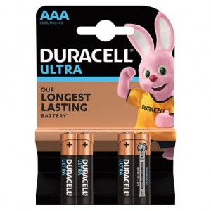 Батарея Duracell Ultra, AAA, LR03/MX2400