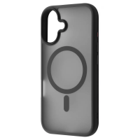 Чехол WAVE Matte Insane Case with Magnetic Ring iPhone 16 (черный)
