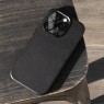 Чехол WAVE Premium Leather Edition Case with MagSafe iPhone 15 Pro (тёмно зелёный)