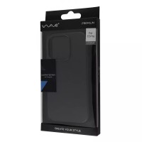 Чехол WAVE Premium Leather Edition Case with MagSafe iPhone 15 Pro (чёрный)