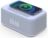 Беспроводная ЗУ KimiUp 101 Dual Alarm Clock With Wireless Charging