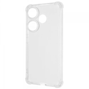 Чехол WXD Силикон 0.8 mm HQ Xiaomi Redmi 13 4G/Poco M6 4G/Note 13R (прозрачный)