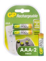Аккумуляторная батарея HR03 (AAA) GP 850 1шт. Аккумуляторная батарея HR03 (AAA) GP 850 1шт.