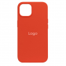 Чехол Silicone Full Size для iPhone 13 Pro Max (коралловый)