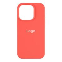 Чехол Silicone Full Size для iPhone 13 Pro Max (коралловый)