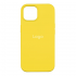 Чехол Silicone Full Size для iPhone 13 (жёлтый)